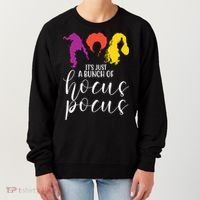 It's Just A Bunch Of Hocus Pocus Witches Women's Sweatshirt thumb 0