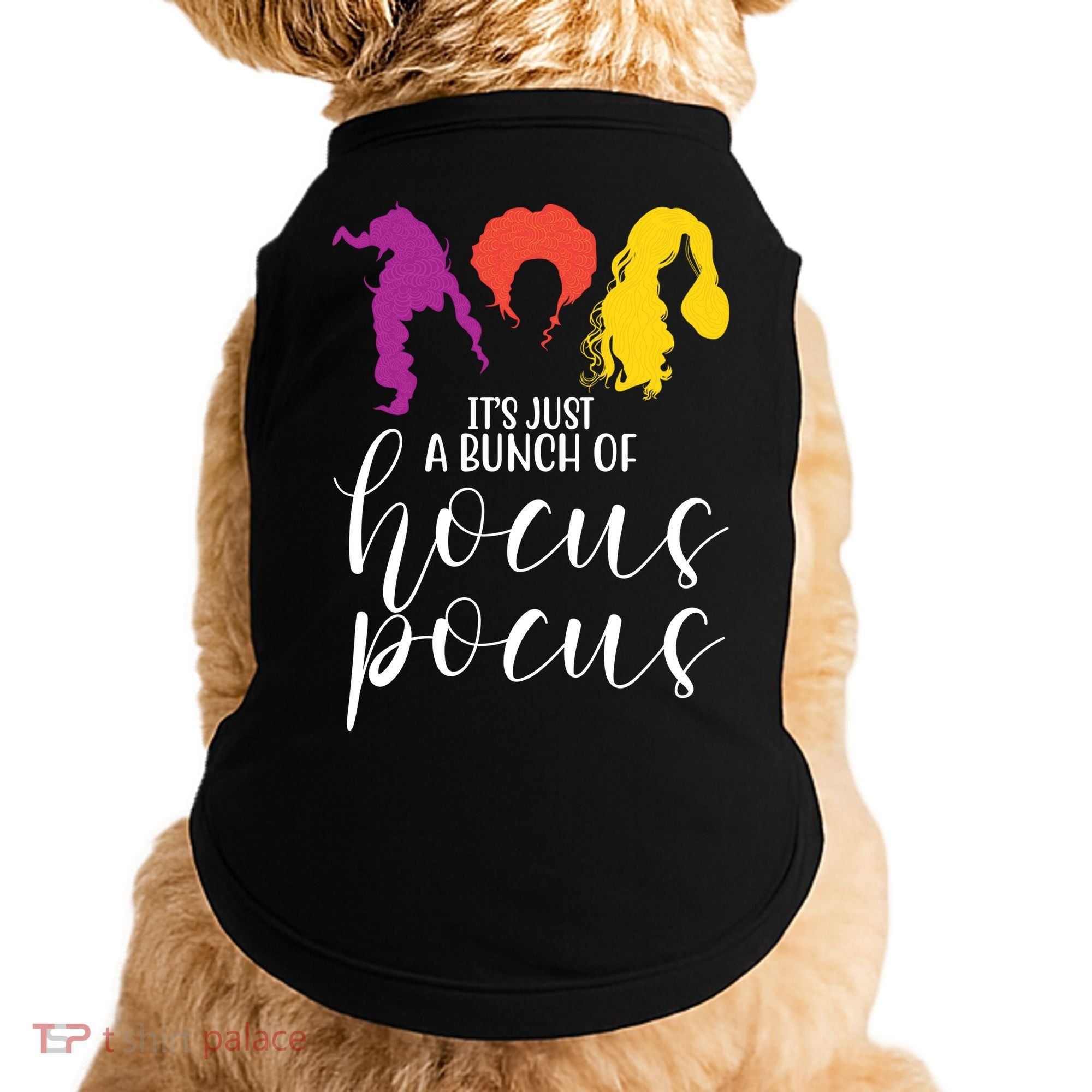It's Just A Bunch Of Hocus Pocus Witches Doggie Tank