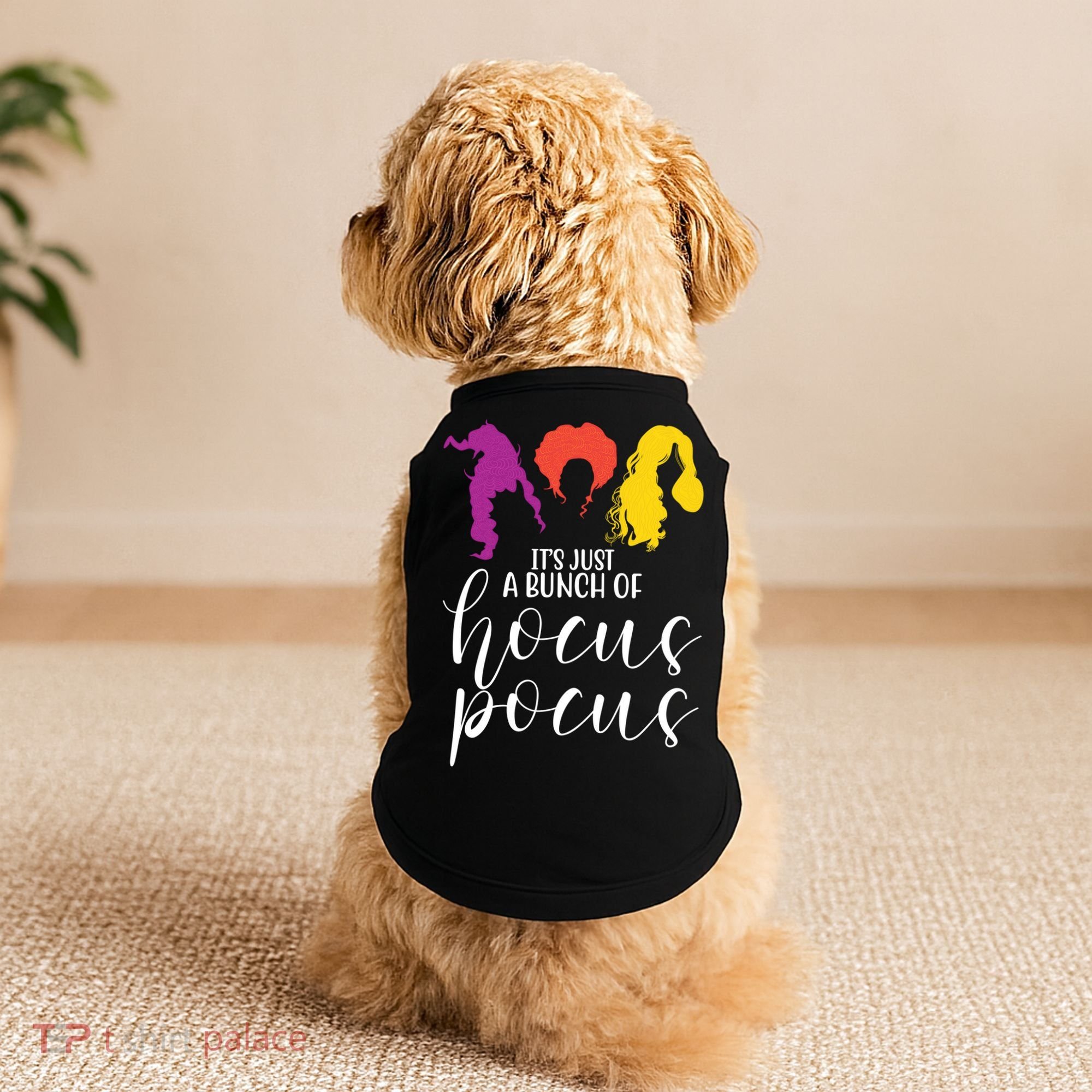 It's Just A Bunch Of Hocus Pocus Witches Doggie Tank