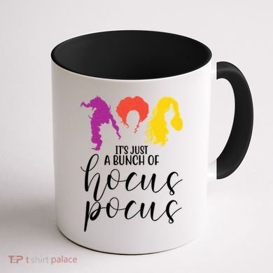 It's Just A Bunch Of Hocus Pocus Witches Coffee Mug back