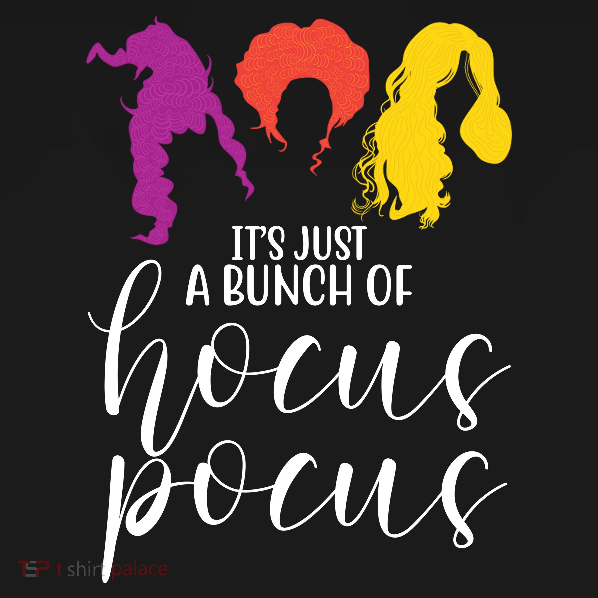 It's Just A Bunch Of Hocus Pocus Witches Women's Hoodie