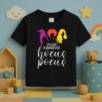 It's Just A Bunch Of Hocus Pocus Witches Toddler T-Shirt thumb 3