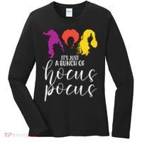 It's Just A Bunch Of Hocus Pocus Witches Women's Long Sleeve Shirt thumb 0