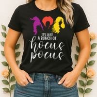 It's Just A Bunch Of Hocus Pocus Witches Women's T-Shirt thumb 2