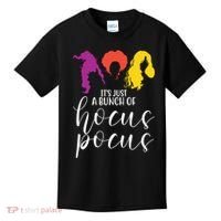 It's Just A Bunch Of Hocus Pocus Witches Kids T-Shirt thumb 0