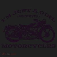 I'm Just A Girl Who Loves Motorcycles Beanie thumb 2