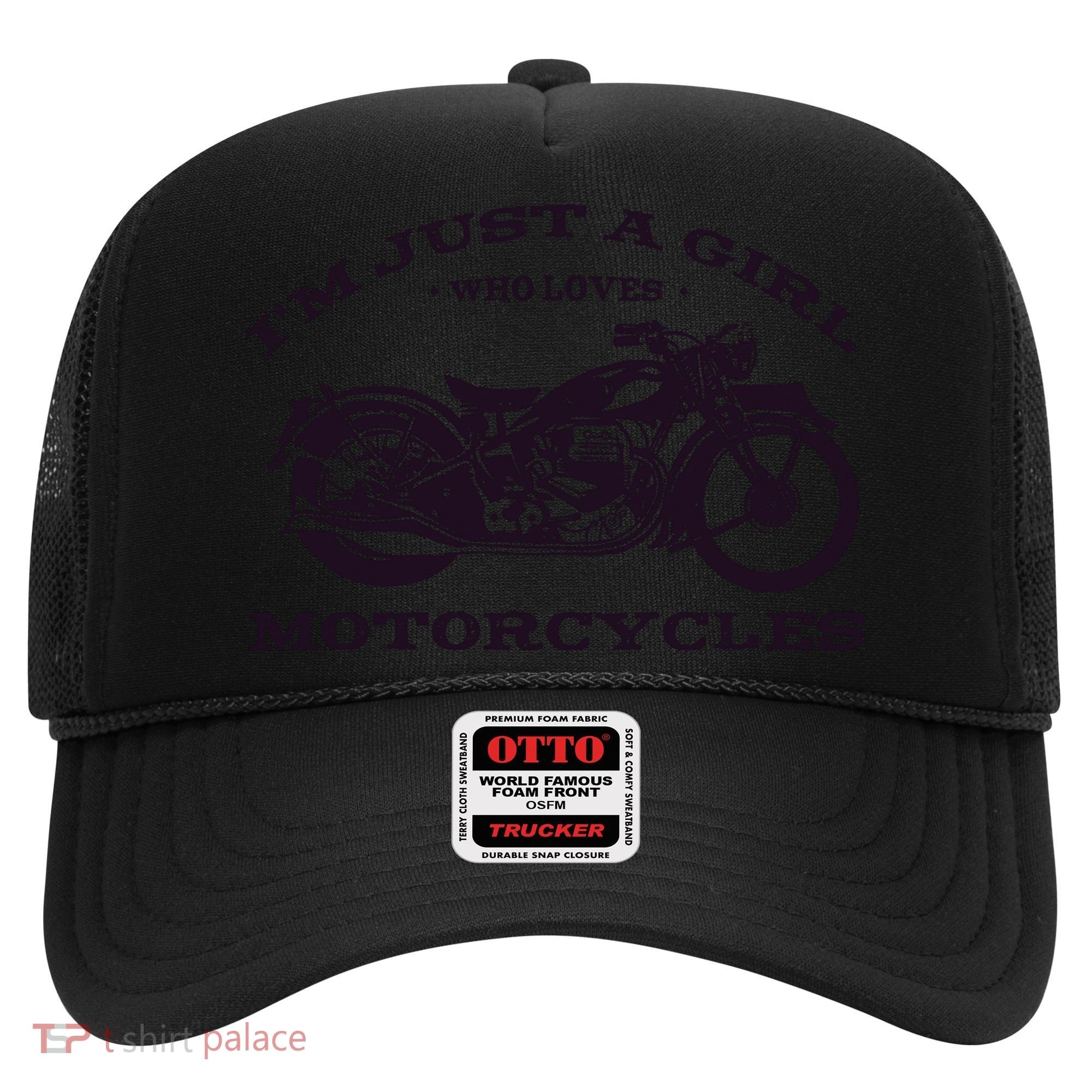 I'm Just A Girl Who Loves Motorcycles Hat