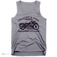 I'm Just A Girl Who Loves Motorcycles Tank Top thumb 0