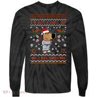 IM Just A Chill Guy Who Likes Christmas My New Character Tie-Dye Long Sleeve Shirt thumb 0