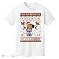 IM Just A Chill Guy Who Likes Christmas My New Character Kids T-Shirt thumb 0