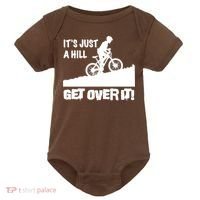 It's Just A Hill Get Over It Baby Bodysuit thumb 0