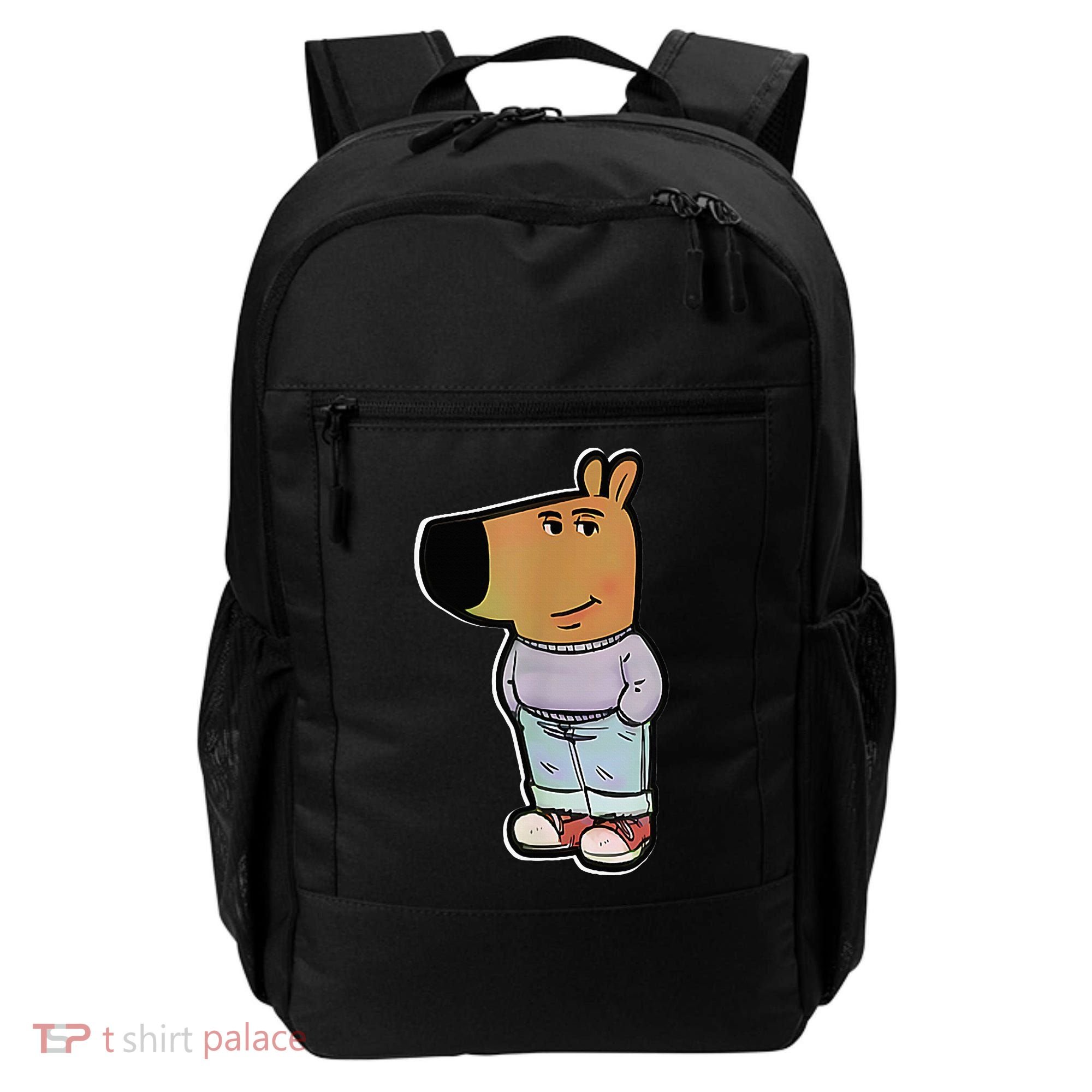 IM Just A Chill Guy Funny Meme Funny Chill Dog Meme Backpack