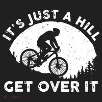 It's Just A Hill Get Over It Funny MTB Mountain Bike Tumbler thumb 3