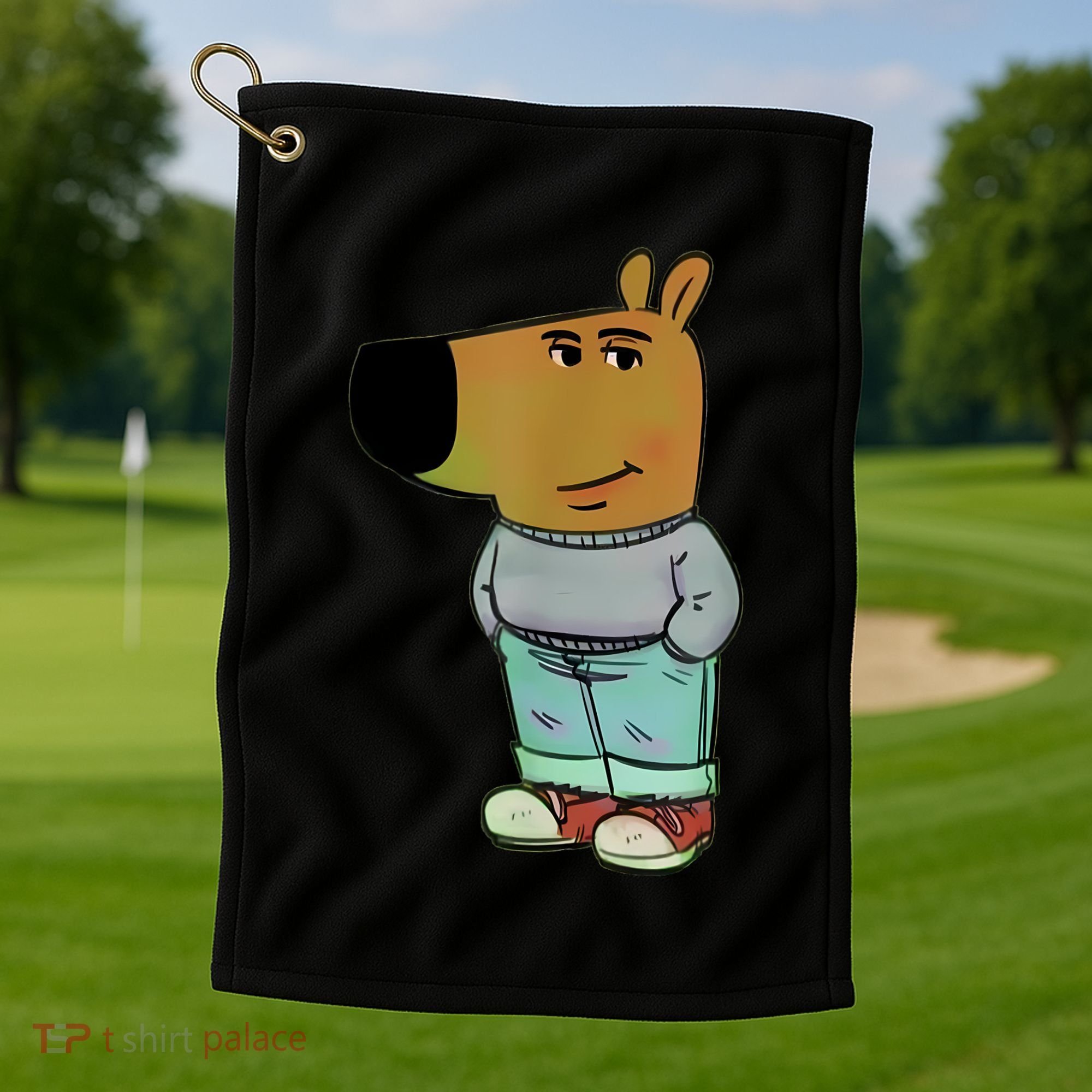 IM Just A Chill Guys Golf Towel