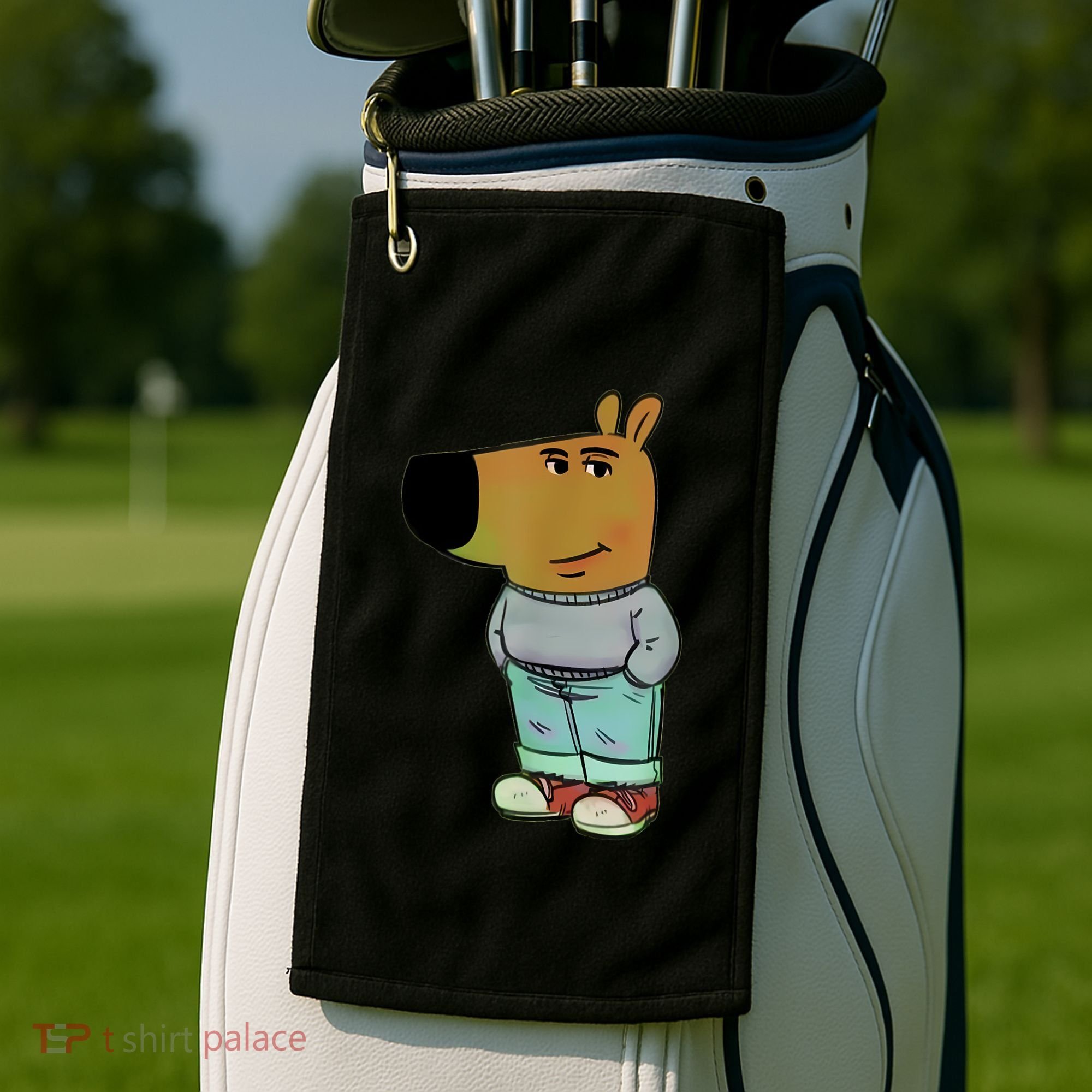 IM Just A Chill Guys Golf Towel