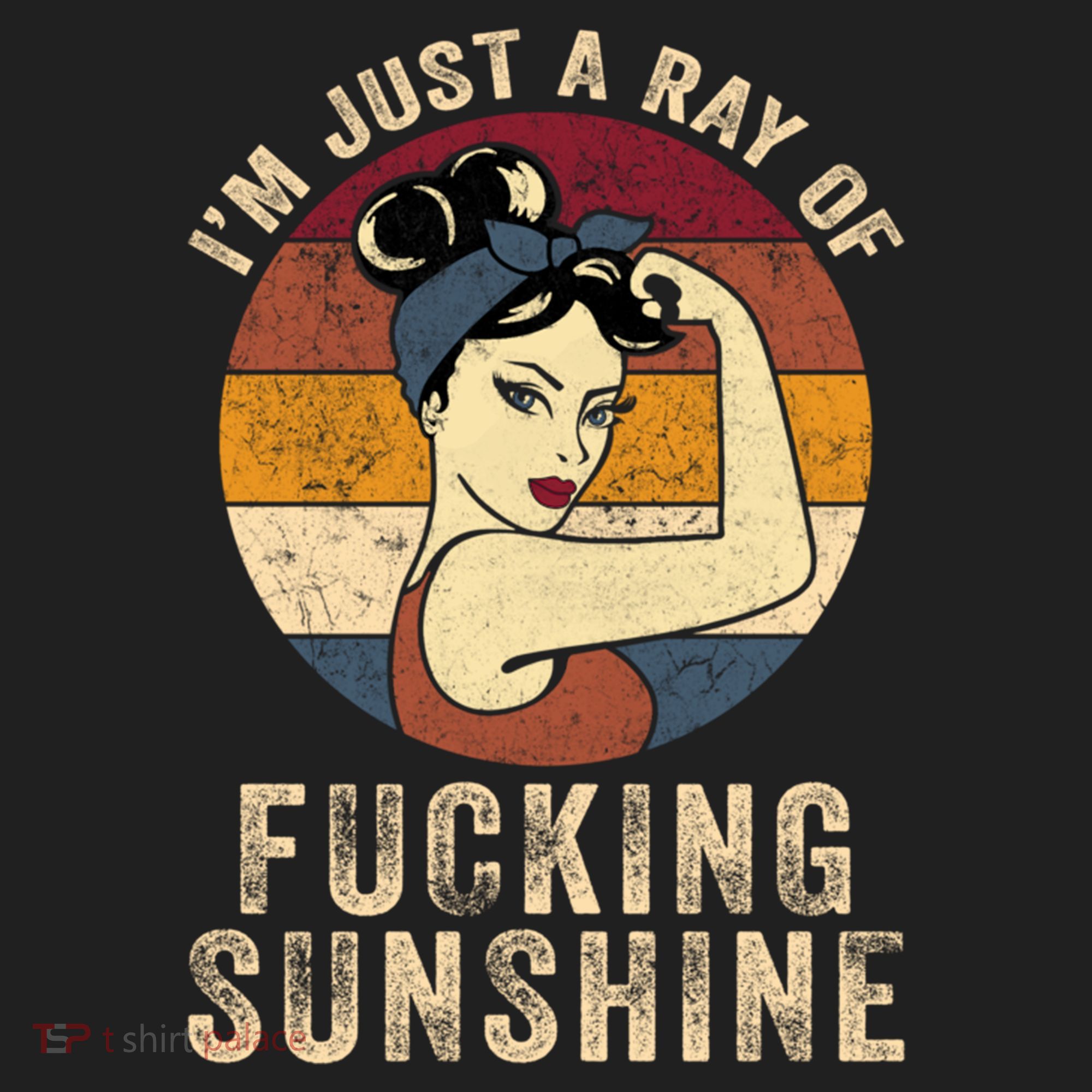I´m Just A Ray Of Fucking Sunshine Great Gift Rainbow Sarcastic Great Gift Hat