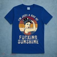 I´m Just A Ray Of Fucking Sunshine Great Gift Rainbow Sarcastic Great Gift T-Shirt thumb 5