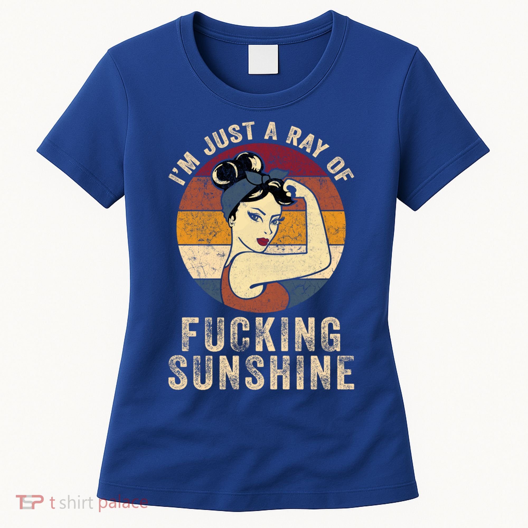 I´m Just A Ray Of Fucking Sunshine Great Gift Rainbow Sarcastic Great Gift Women's T-Shirt