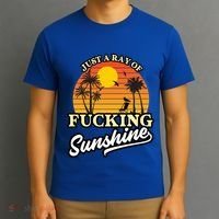 IM Just A Ray Of Fucking Sunshine Funny Sarcastic Funny Gift T-Shirt thumb 3
