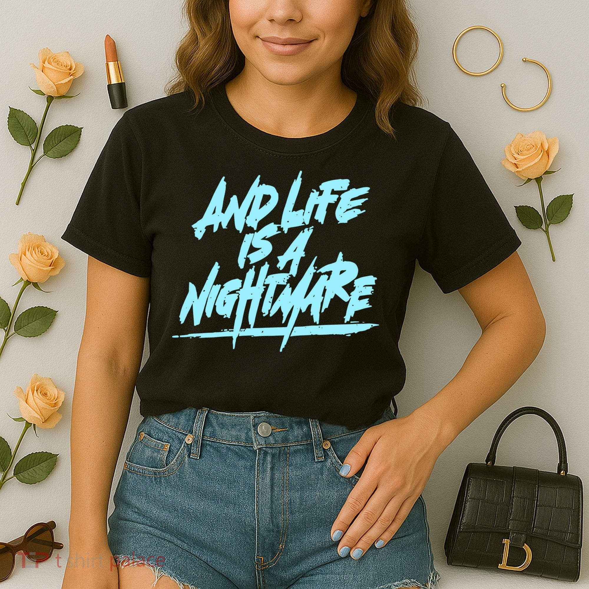 Im Just A An Adult And Life Is A Nightmare Comfort Colors Boxy T-Shirt