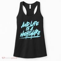 Im Just A An Adult And Life Is A Nightmare Women's Tank Top thumb 0