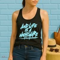 Im Just A An Adult And Life Is A Nightmare Women's Tank Top thumb 2