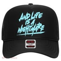Im Just A An Adult And Life Is A Nightmare Hat thumb 0