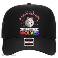 I'm Just A 8 Year Old Who Loves Wolves Wolf Lover Hat thumb 0