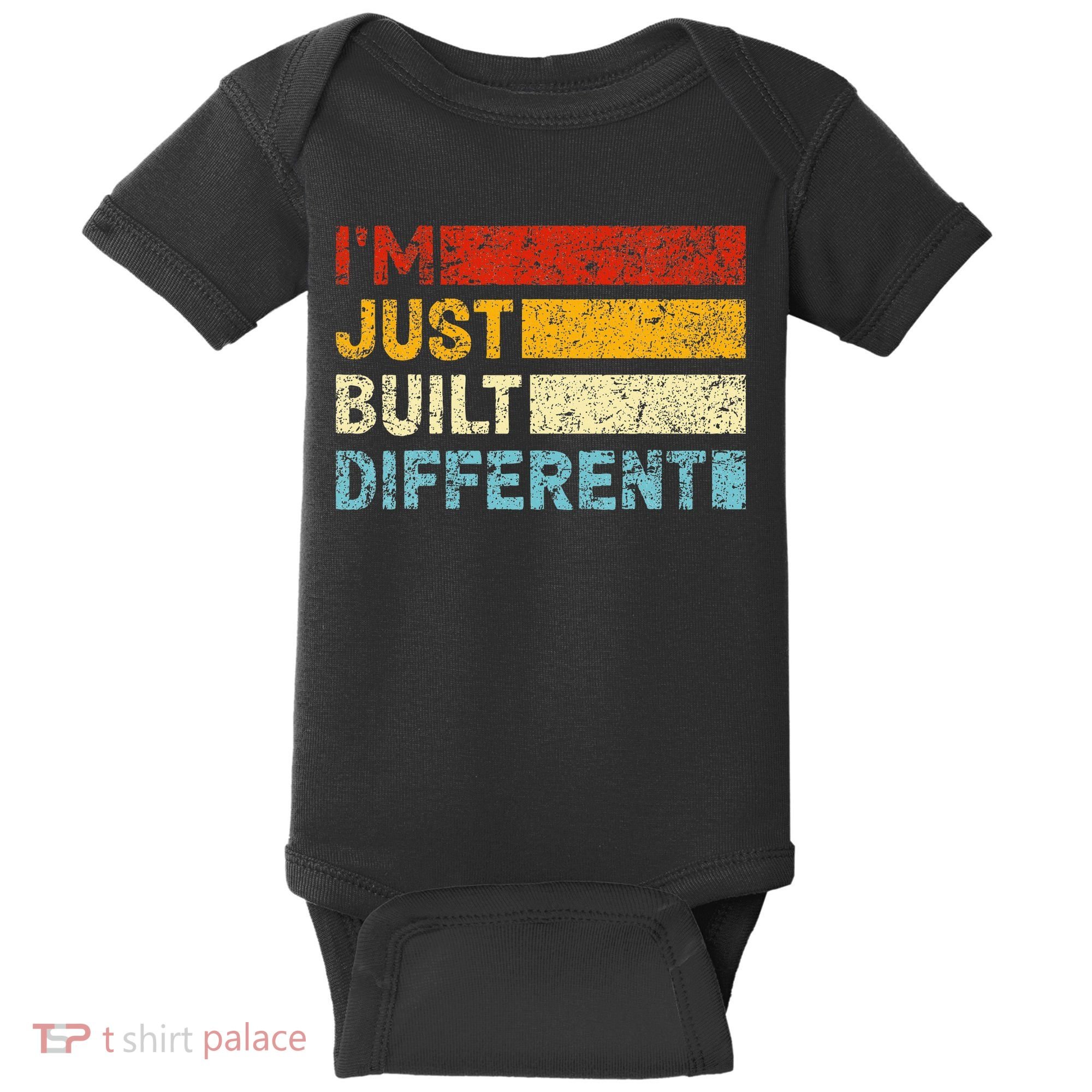 I'm Just Built Different Baby Bodysuit