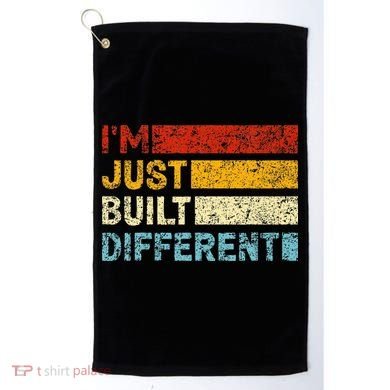 I'm Just Built Different Golf Towel