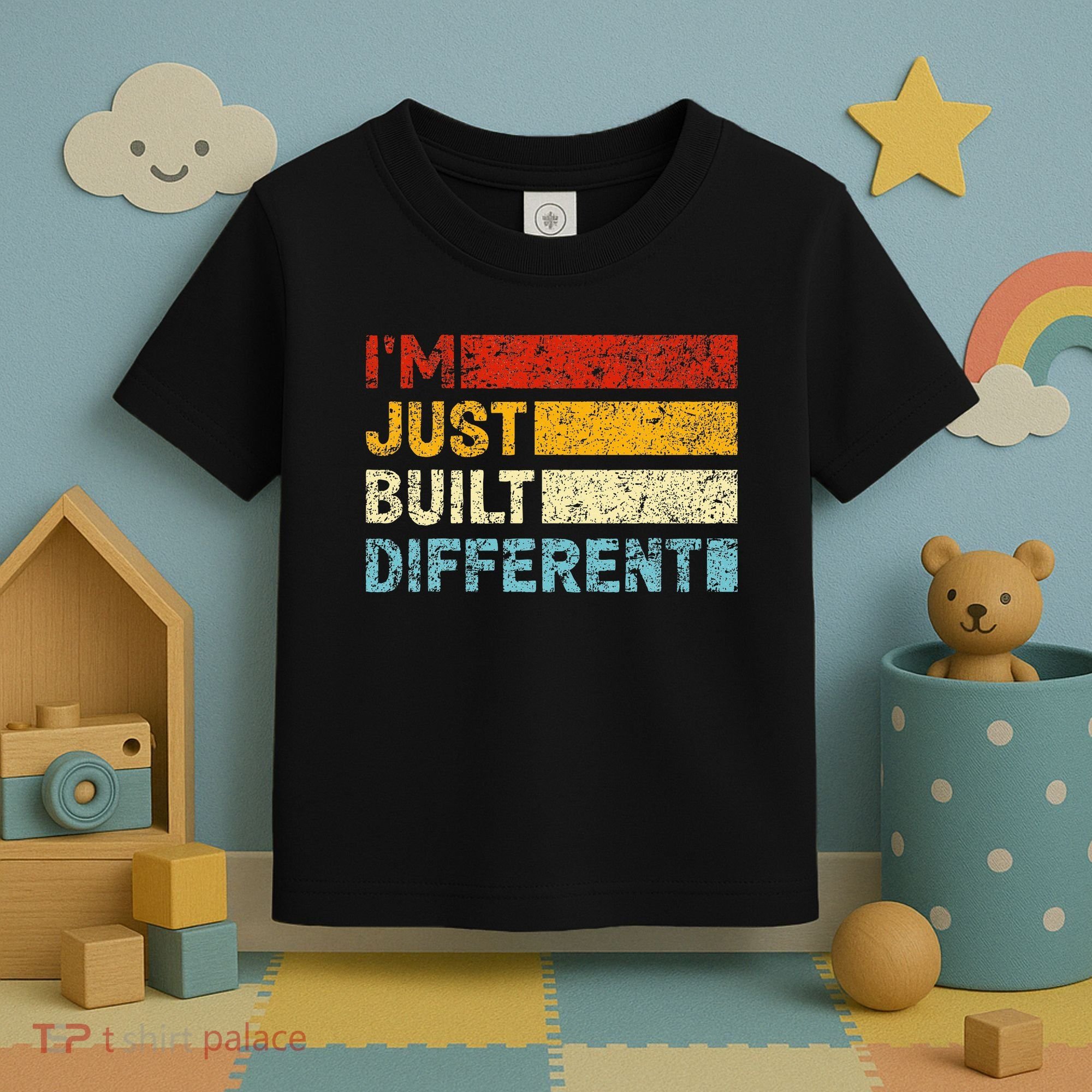 I'm Just Built Different Toddler T-Shirt