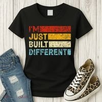 I'm Just Built Different Women's T-Shirt thumb 3