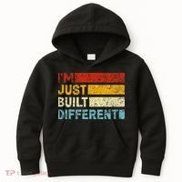 I'm Just Built Different Kids Hoodie thumb 0