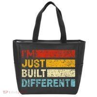 I'm Just Built Different Tote Bag thumb 0