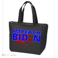Impeach Joe Biden Bloody Handprint Tote Bag thumb 3
