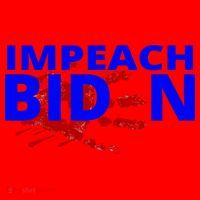 Impeach Joe Biden Bloody Handprint Santa Hat thumb 1