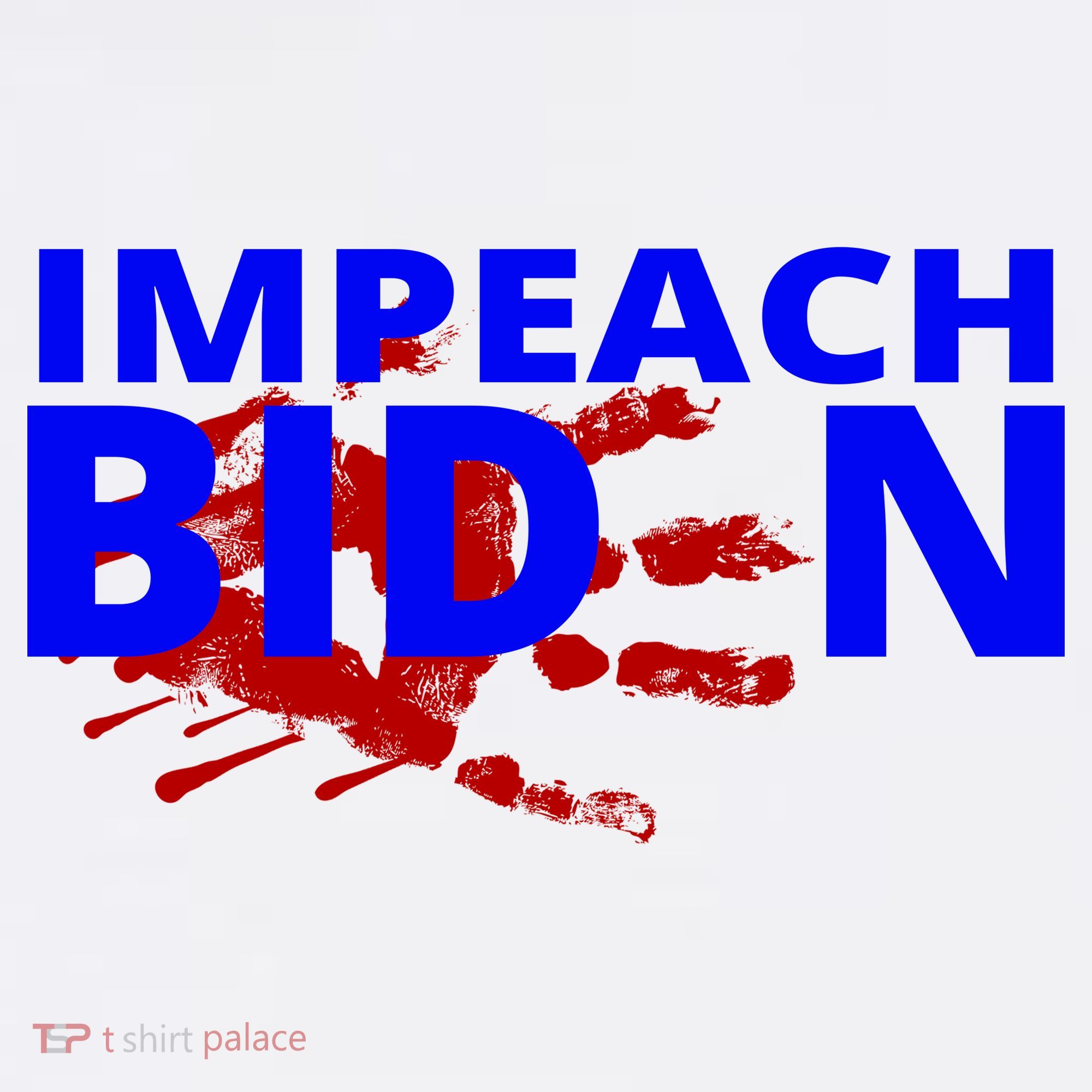 Impeach Joe Biden Bloody Handprint Sweatshirt