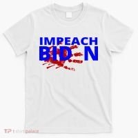 Impeach Joe Biden Bloody Handprint T-Shirt thumb 0