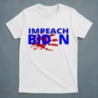 Impeach Joe Biden Bloody Handprint T-Shirt thumb 5