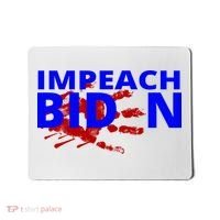 Impeach Joe Biden Bloody Handprint Mousepad thumb 0