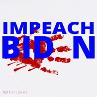 Impeach Joe Biden Bloody Handprint Mousepad thumb 1