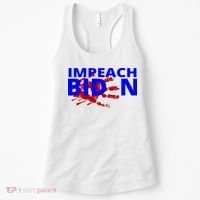 Impeach Joe Biden Bloody Handprint Women's Tank Top thumb 0