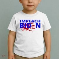 Impeach Joe Biden Bloody Handprint Toddler T-Shirt thumb 2