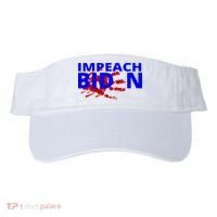 Impeach Joe Biden Bloody Handprint Visor thumb 0