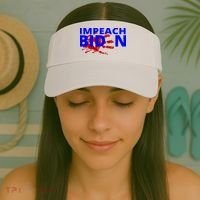 Impeach Joe Biden Bloody Handprint Visor thumb 2