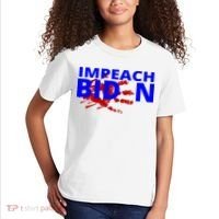 Impeach Joe Biden Bloody Handprint Kids T-Shirt thumb 2