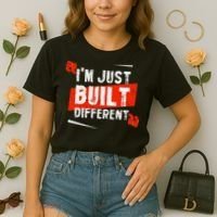 IM Just Built Different Comfort Colors Boxy T-Shirt thumb 2