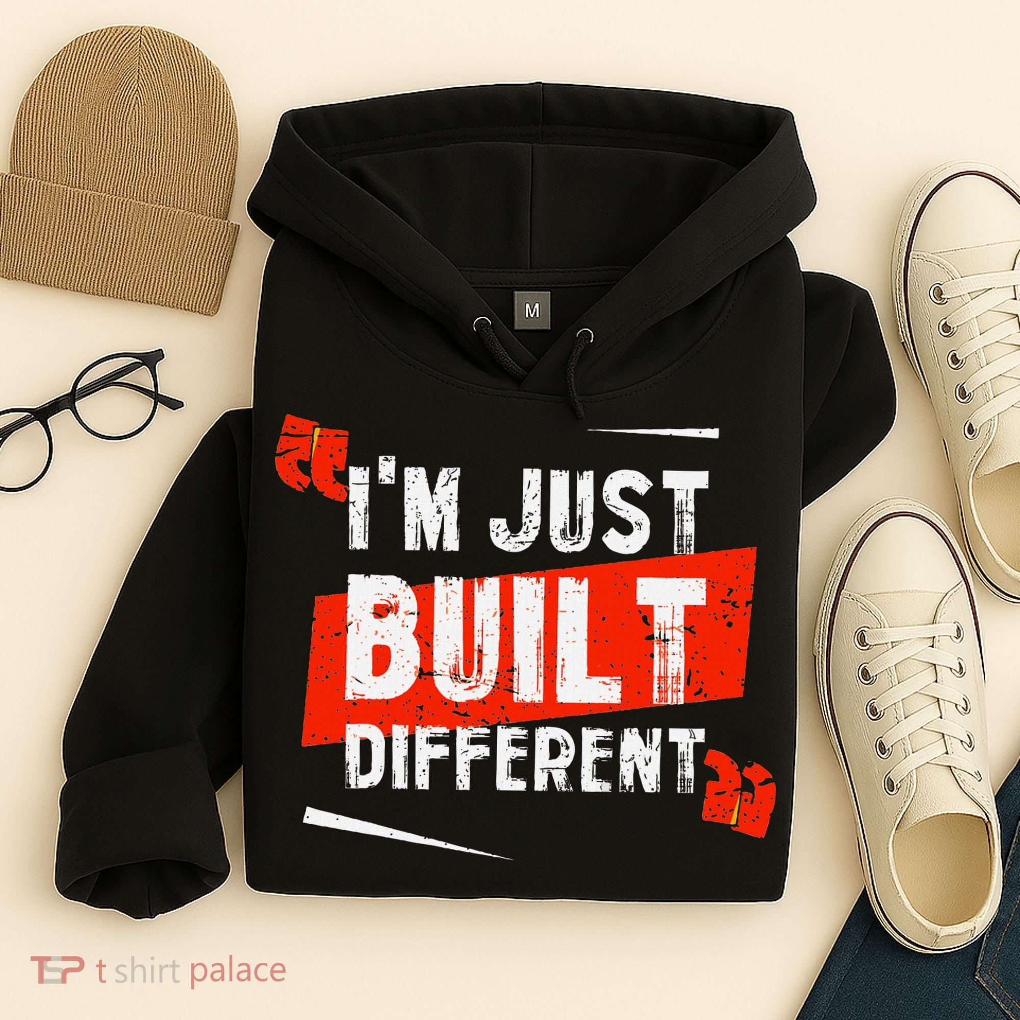IM Just Built Different Hoodie