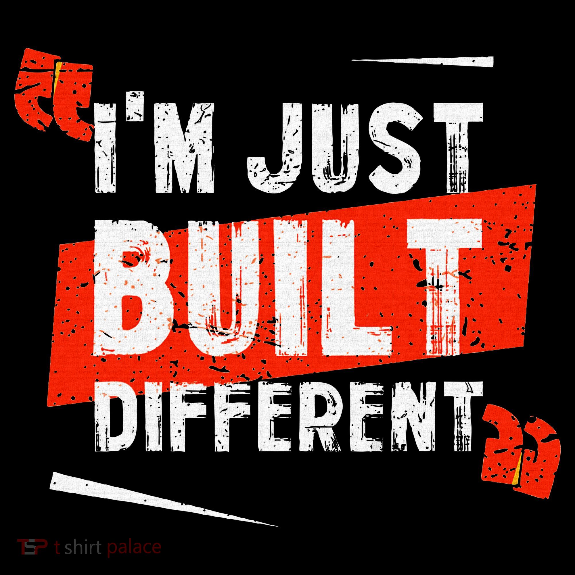 IM Just Built Different Bucket Hat