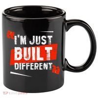 IM Just Built Different 11oz C Handle Ceramic Mug thumb 0